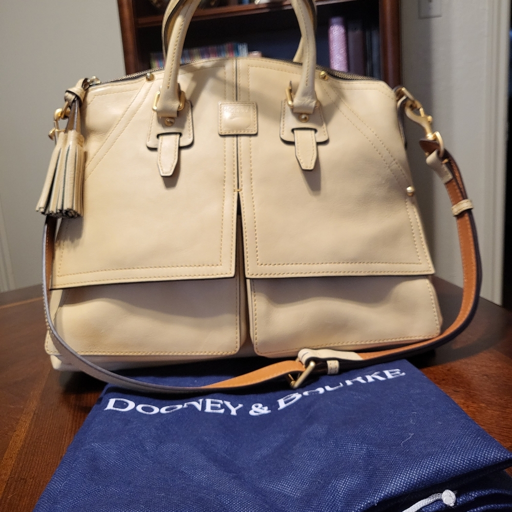 Large Dooney & Bourke leather satchel